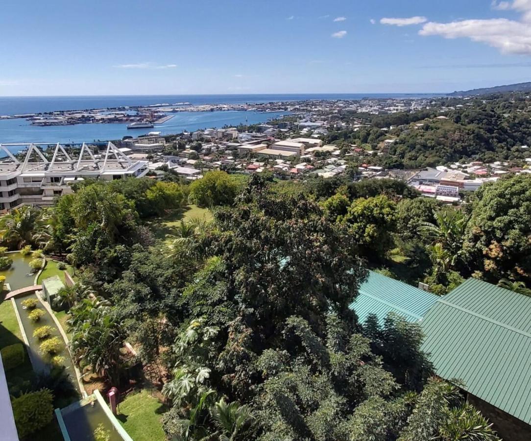 Grand Appartement Vue Mer Papeete - F2 Horizons Esterno foto