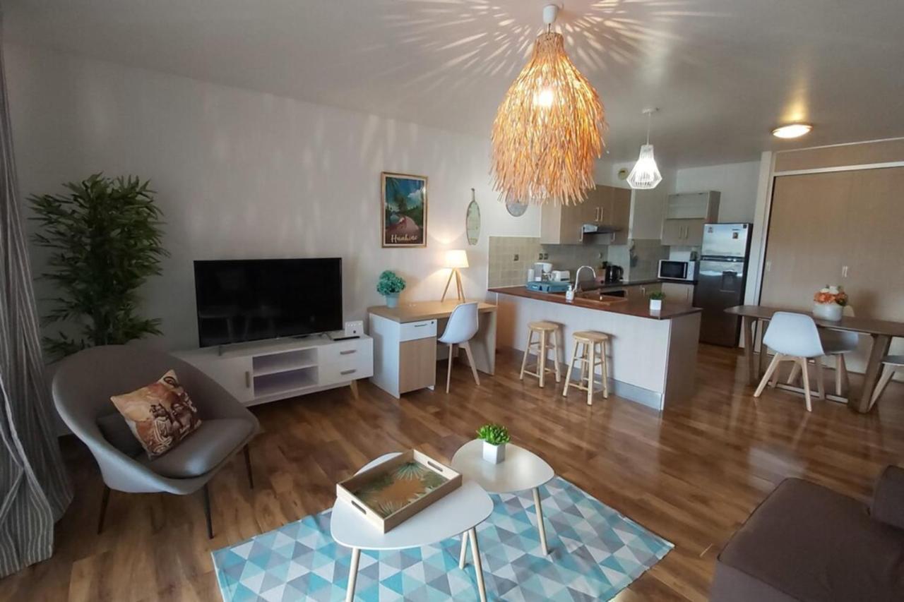 Grand Appartement Vue Mer Papeete - F2 Horizons Esterno foto